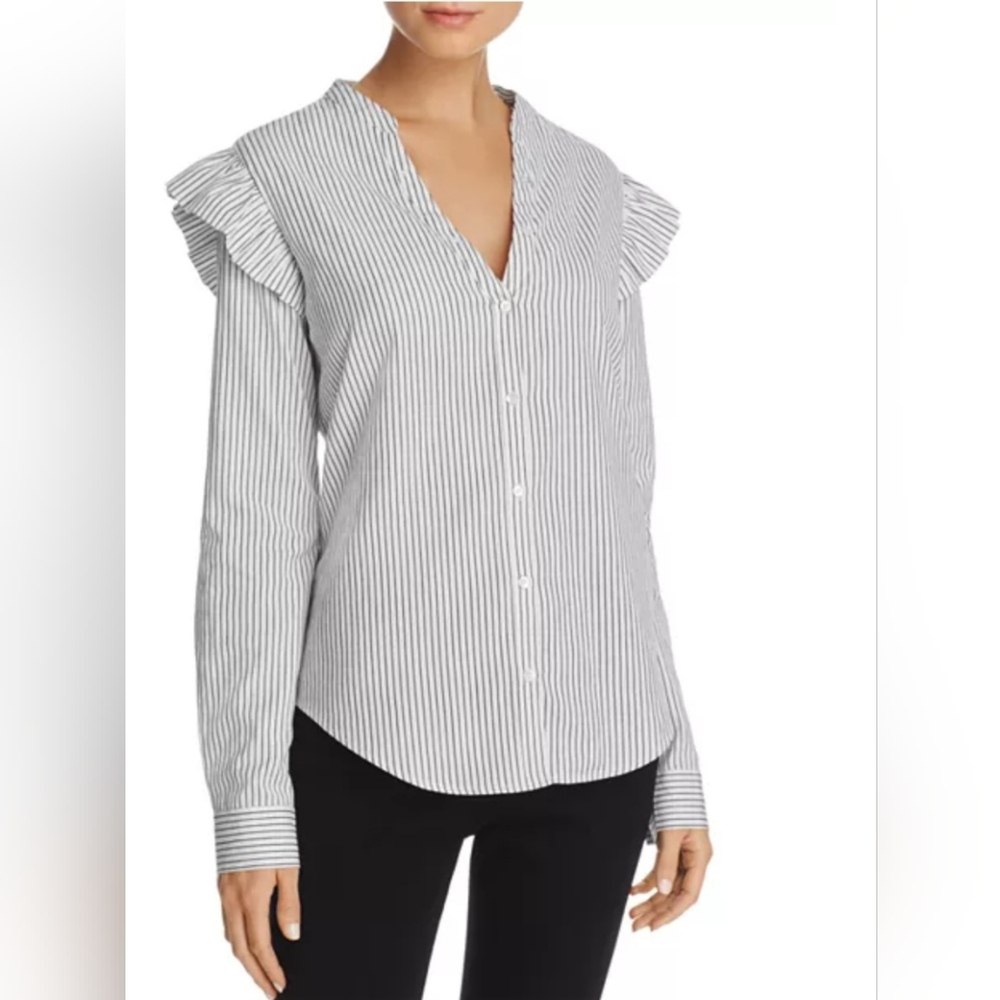 Paige Janelle Ruffle Top. Size M